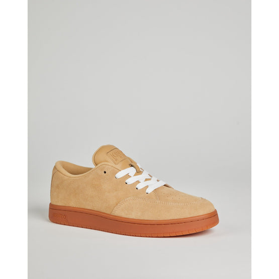 Men Kenzo-Dome Low Top Sneakers - Dark Camel