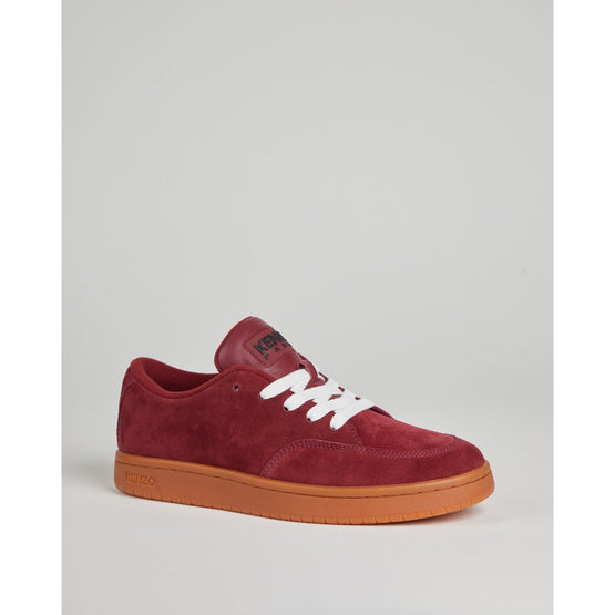 Men Kenzo-Dome Low Top Sneakers - Bordeaux