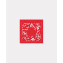 Men Printed Bandana - Cherry