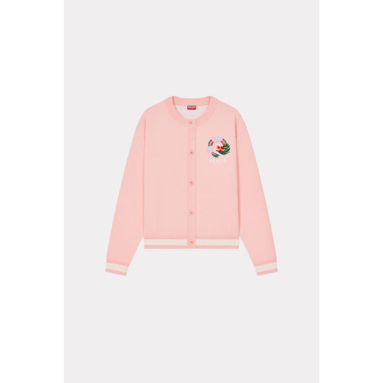 Women Cny Crew Cardigan - Faded Pink