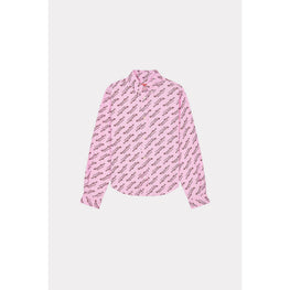 Women Printed Slim Fit Shirt - Rose