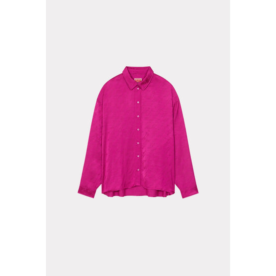 Women Verdy Oversize Shirt - Deep Fuschia