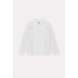 Women Broderie Anglaise Ovs Shirt - Off White