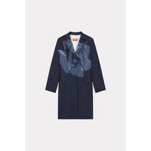 Women Kenzo Rose Coat - Rinse Blue Denim