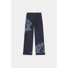 Women Kenzo Rose Tailored Pants - Rinse Blue Denim