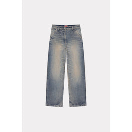 Women New Fit Seasonal Denim Pants - Stone Bl Dirty Blue Denim