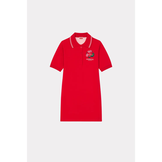 Women Cny Dress - Cherry