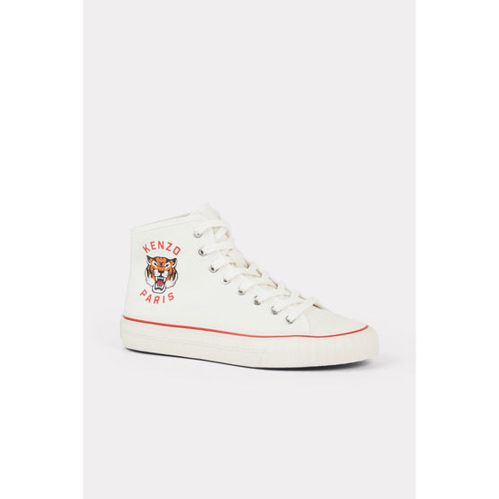 Women Kenzo Foxy High Top Sneakers - White