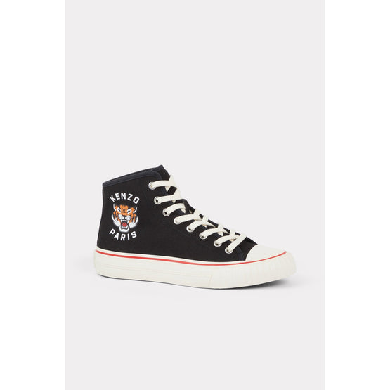 Women Kenzo Foxy High Top Sneakers - Black