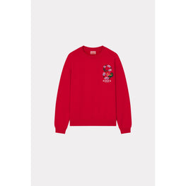 Women Cny Regular Sweatshirt - Cherry