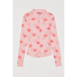 Women Kenzo Rose Fitted Shirt - Faded Pink