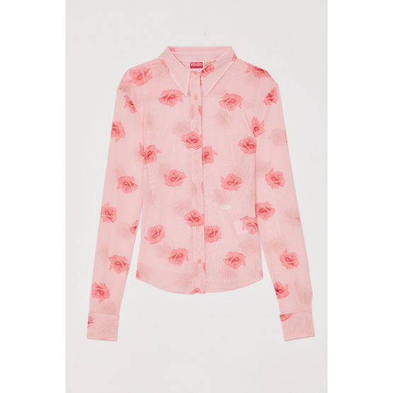 Women Kenzo Rose Fitted Shirt - Faded Pink