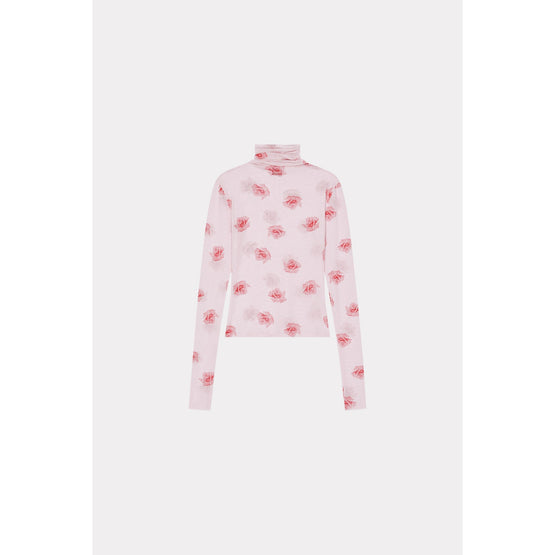 Women Kenzo Rose Turtleneck Top - Faded Pink