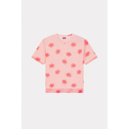Women Kenzo Rose Double Layer Tee - Faded Pink