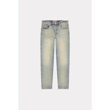 Men Drawn Varsity Bara Slim Fit J - Stone Bl Dirty Blue Denim
