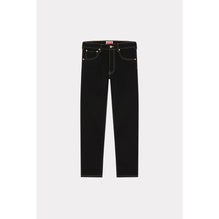 Men Drawn Varsity Bara Slim Fit J - Rinse Black Denim