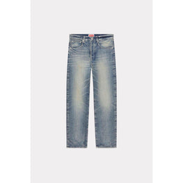 Men K Creations Asagao Strgt Fit J - Stone Bl Dirty Blue Denim