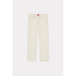 Men K Crea Crop Asagao Stght Fit J - Stone Bleached White Denim
