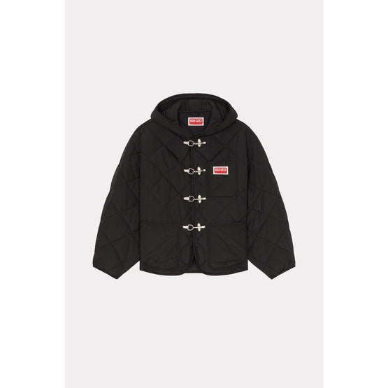 Men Quilted Liner Jacket - Black