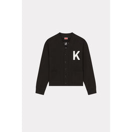 Men Kenzo Elephant Cardigan - Black