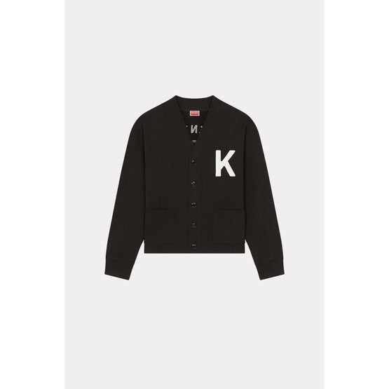 Men Kenzo Elephant Cardigan - Black