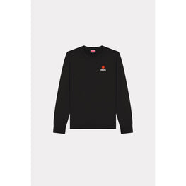 Men Boke Flower Crest Longsleeve - Black