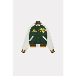 Men Kenzo By Verdy Varsity Jacket - Dark Khaki