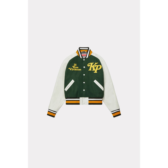 Men Kenzo By Verdy Varsity Jacket - Dark Khaki
