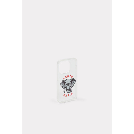 Men Elephant Iphone Case 15 Pro - Pearl Grey