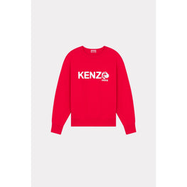 Men Cny Oversize Sweatshirt - Cherry