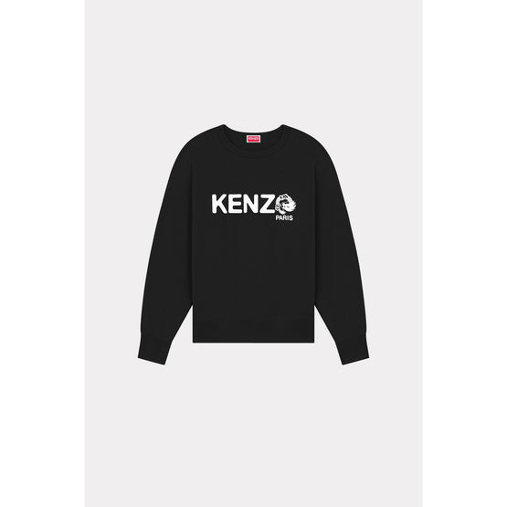 Men Cny Oversize Sweatshirt - Black