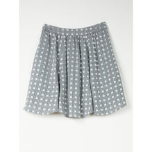 Women Weave Short Skirt - Pale Grey