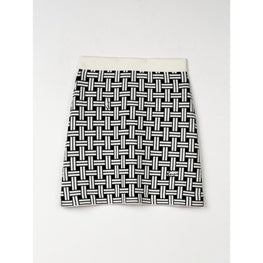 Women Weave Skirt - Off White
