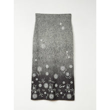 Women Marguerite Embellished Skirt - Stone Grey