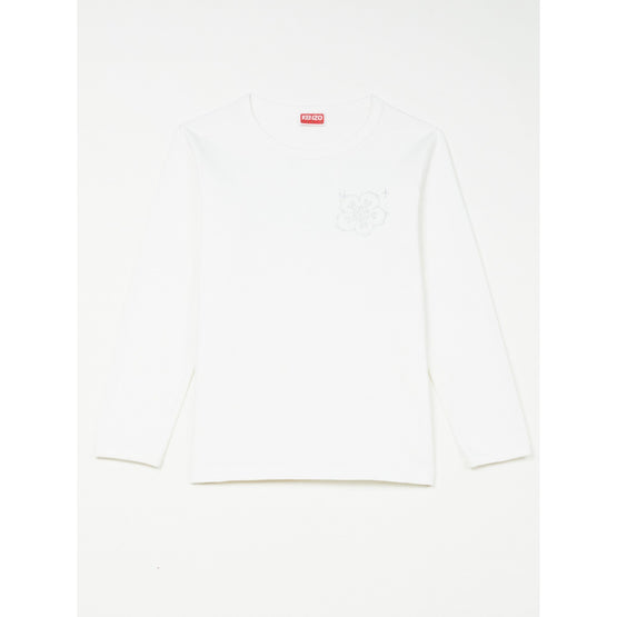 Women Constellation Long Sleeves Tee - Off White