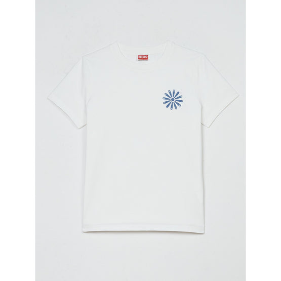 Women Marguerite Crest Classic Tee - Off White
