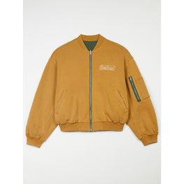 Men Kenzo Kube Reversible Bomber - Dark Camel