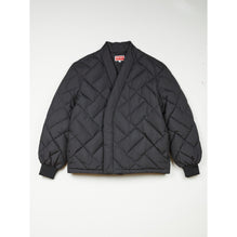 Men Kenzo Weave Down Kimono - Black