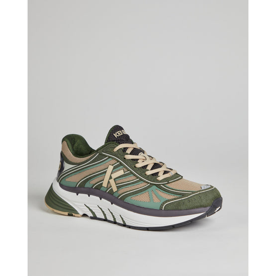 Men Kenzo-Pace Low Top Sneakers - Dark Khaki