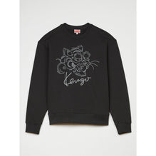 Men Star Tiger Emb Classic Sweat - Black
