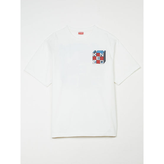 Men Kube Oversize T-Shirt Gots - Off White