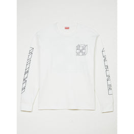 Men Kube Classic Ls T-Shirt Gots - Off White