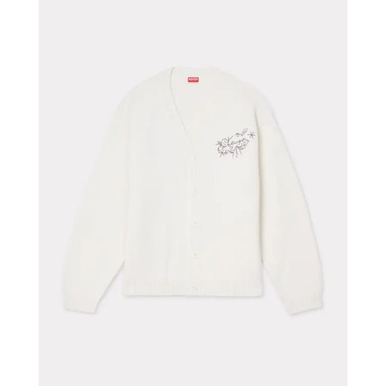 Men Rws Kenzo Star Tiger Cardigan - Off White