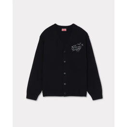 Men Rws Kenzo Star Tiger Cardigan - Black