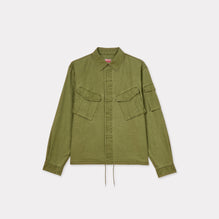 Men Pocket Overshirt - Pale Khaki