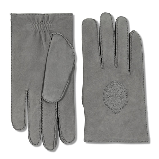 Men G0015 Gloves Suede Grey - Gris