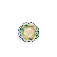 Roses D'Hiver Embroidered Rattan Baskets