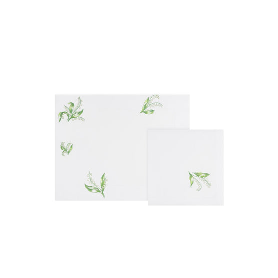 New Muguet Placemat And Napkin