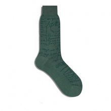Men K0029 Cogy H01 Socks - Petrol Green.