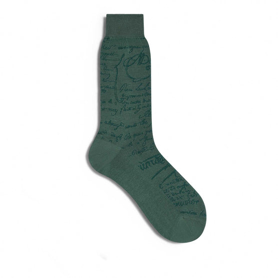 Men K0029 Cogy H01 Socks - Petrol Green.